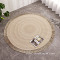 Big Round Braided camel wool tent carpet